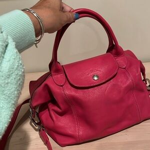 Longchamp La Pliage Cuir Bag